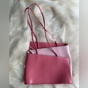 Vintage Cleo & Patek Paris Retro Pink Shoulder Bag